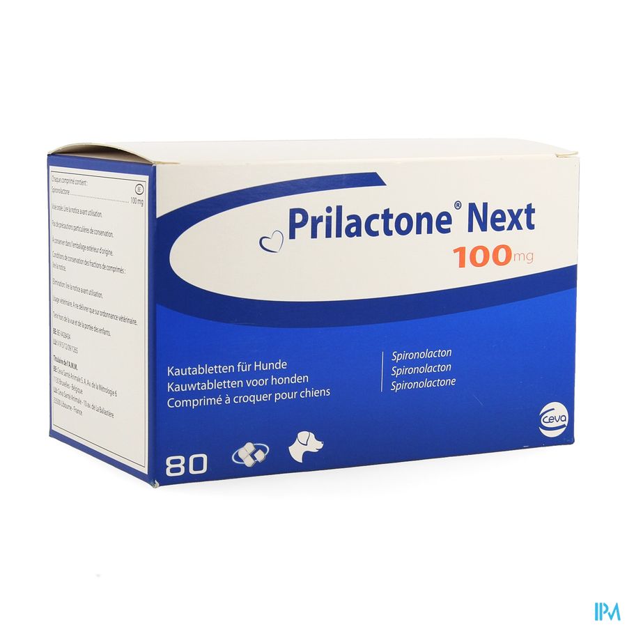 Prilactone Next 100mg Kauwtabl 80 Prilactone Next 100mg Kauwtabl 80