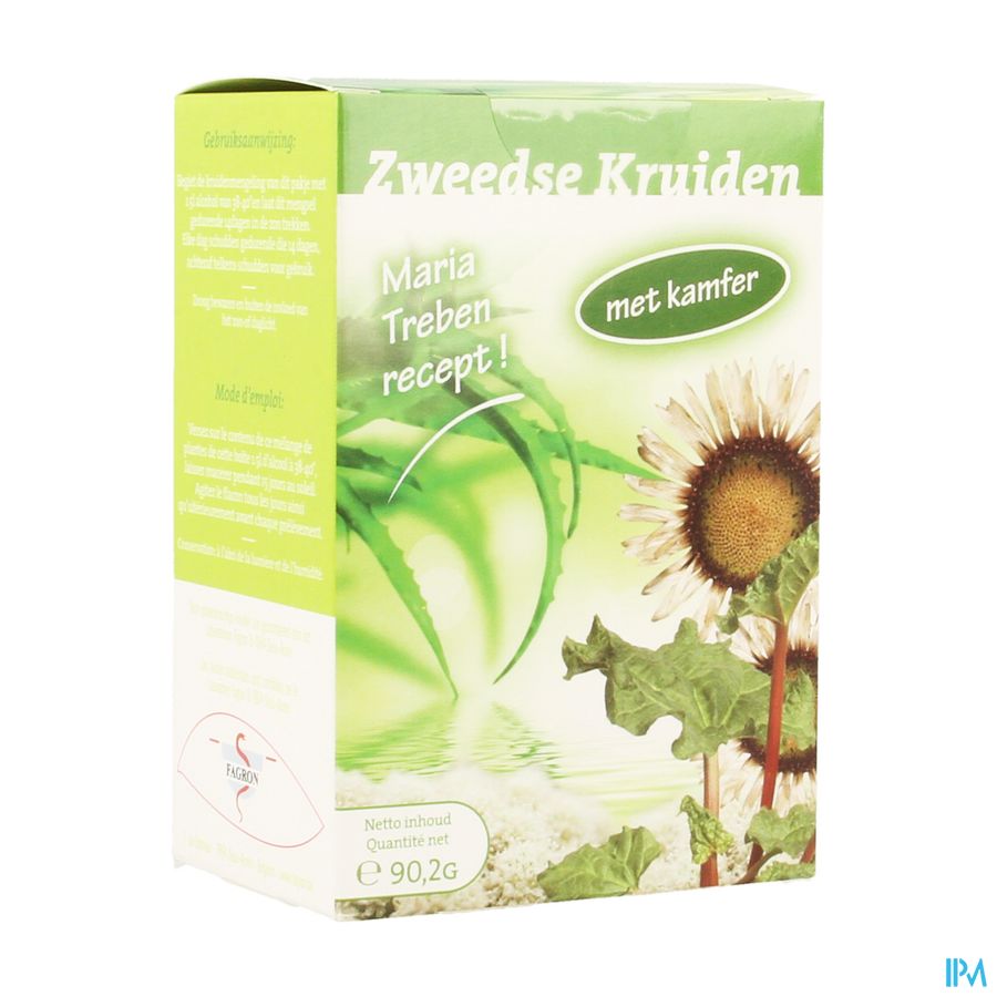 Zweedse Kruiden + Kamfer 90,2g Fag Zweedse Kruiden + Kamfer 90,2g Fag