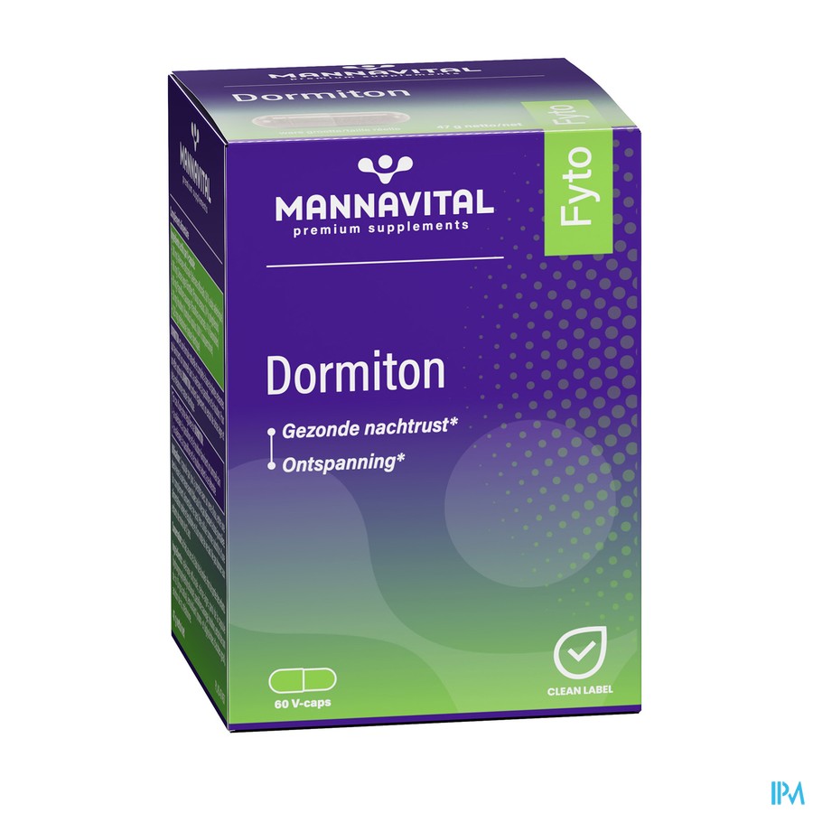 Mannavital Dormiton V-caps 60