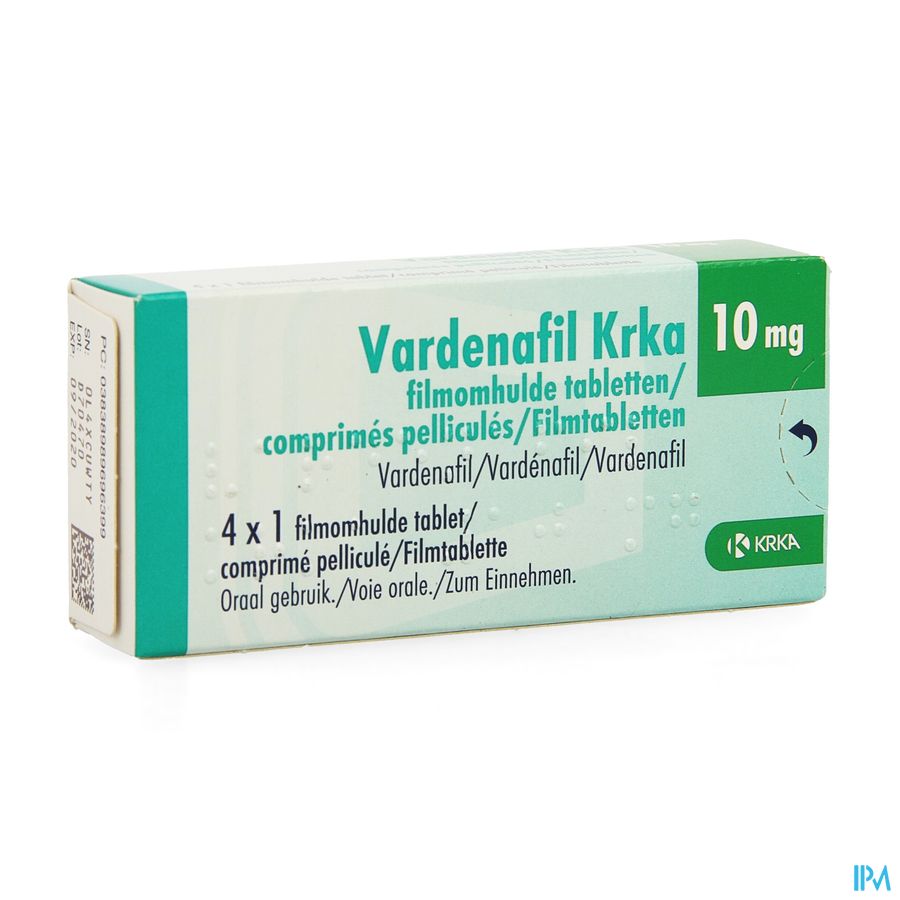 Vardenafil Krka 10mg Comp Pell 4 X 10mg Vardenafil Krka 10mg Comp Pell 4 X 10mg