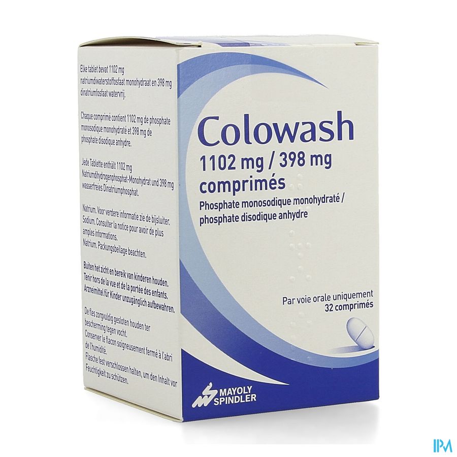 Colowash 1102mg/398mg Comp 32