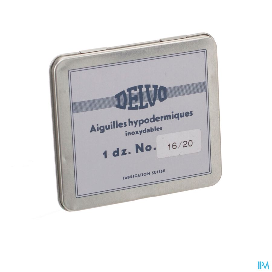 AIGUILLE VETER LUER 16X30 DELVO B11610 1 AIGUILLE VETER LUER 16X30 DELVO B11610 1