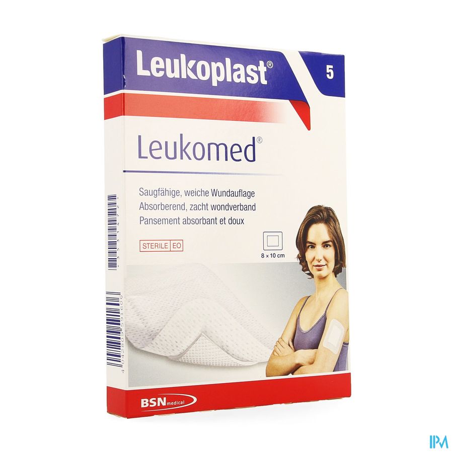 Leukomed 8cmx10cm 5 Leukoplast Leukomed 8cmx10cm 5 Leukoplast