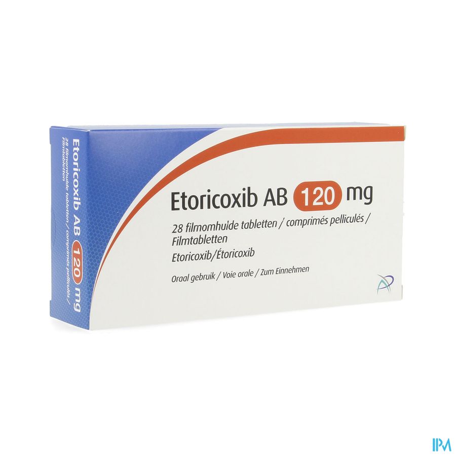 Etoricoxib Ab 120mg Filmomh Tabl 28 X 120mg Etoricoxib Ab 120mg Filmomh Tabl 28 X 120mg