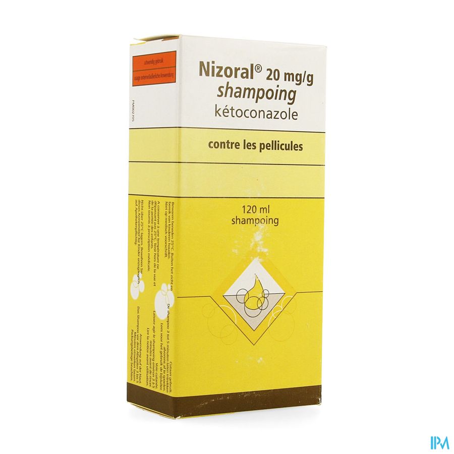 Nizoral Impexeco 20mg/g Shampoo 120ml Pip Nizoral Impexeco 20mg/g Shampoo 120ml Pip