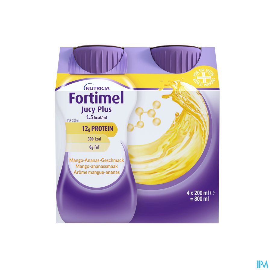 Fortimel Jucy Plus Mango Ananas 4x200ml 185085 3