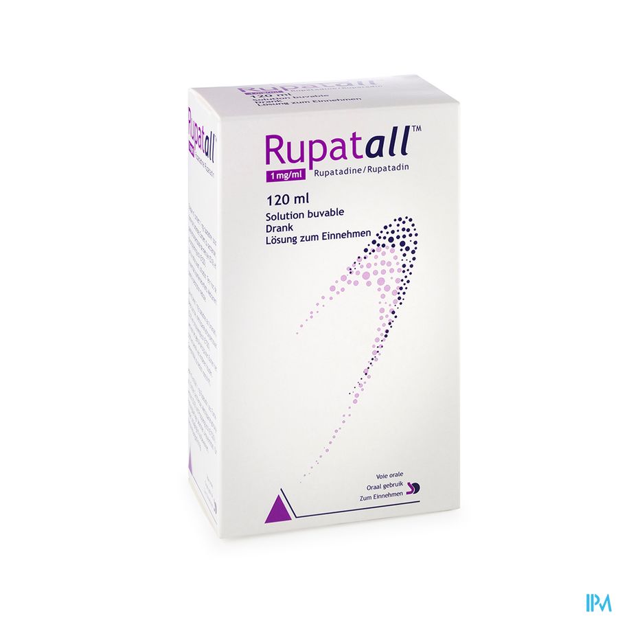 Rupatall 1mg/ml Drinkbare Opl Fl 120ml Rupatall 1mg/ml Drinkbare Opl Fl 120ml