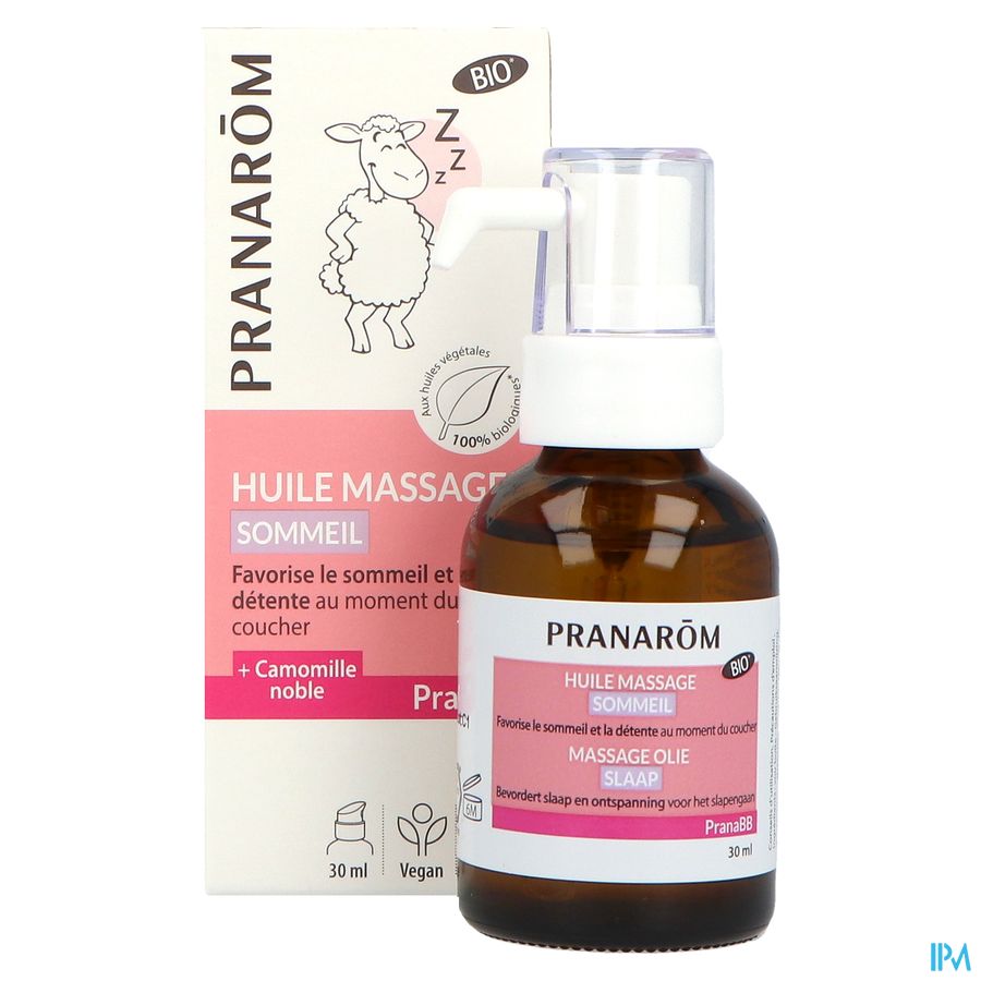 Pranarom Pranabb Massage Olie Slaap 30ml 1