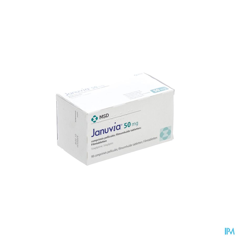 Januvia 50mg Filmomh Tabl 98 X 50mg Januvia 50mg Filmomh Tabl 98 X 50mg