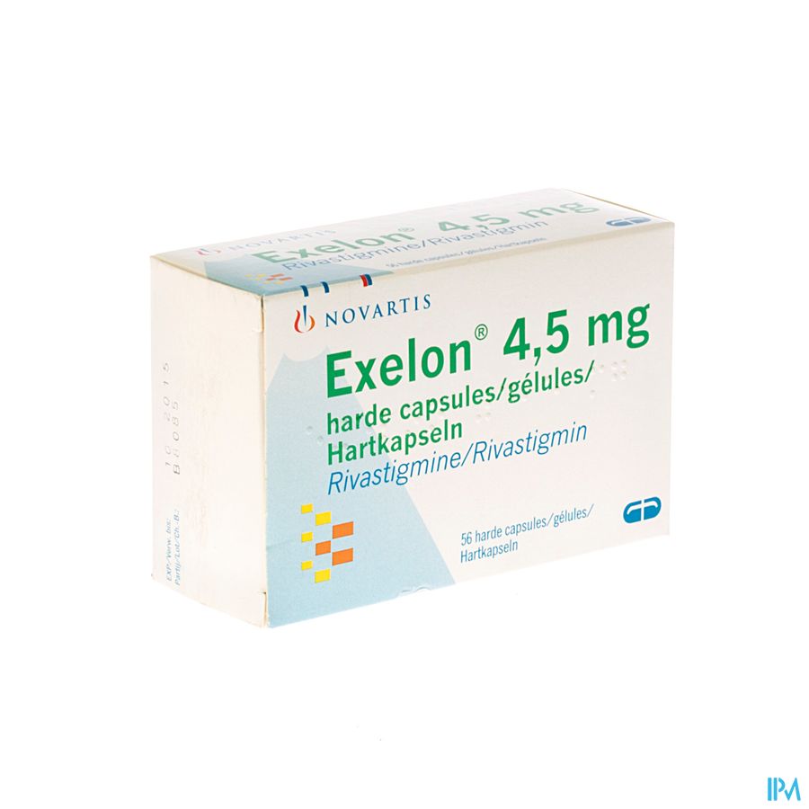 Exelon Caps 56 X 4,5mg Exelon Caps 56 X 4,5mg