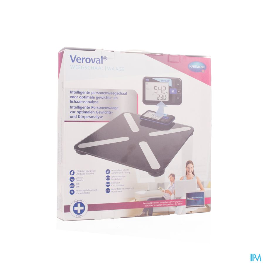 Veroval Weegschaal Diagnostic 1 P/s