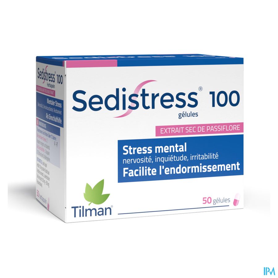 Sedistress 100 Gelules 50 Sedistress 100 Gelules 50
