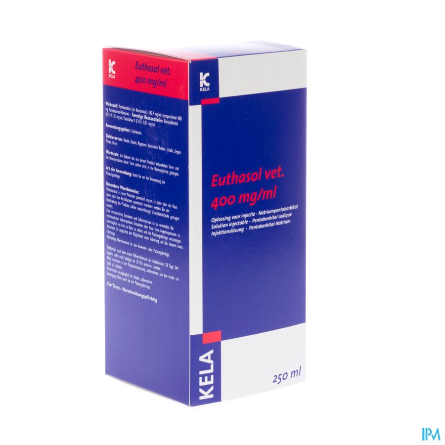 Euthasol Vet 400mg/ml Opl Inj 250ml Euthasol Vet 400mg/ml Opl Inj 250ml