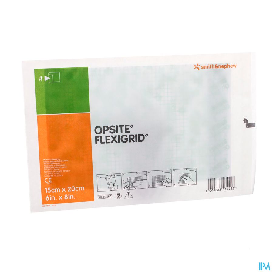 Opsite Flexigrid 15cmx20cm 1 4631 Opsite Flexigrid 15cmx20cm 1 4631