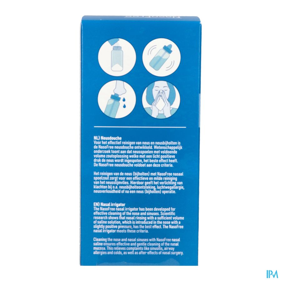 Nasofree Douche Nasale Fl + 4 Sach 3