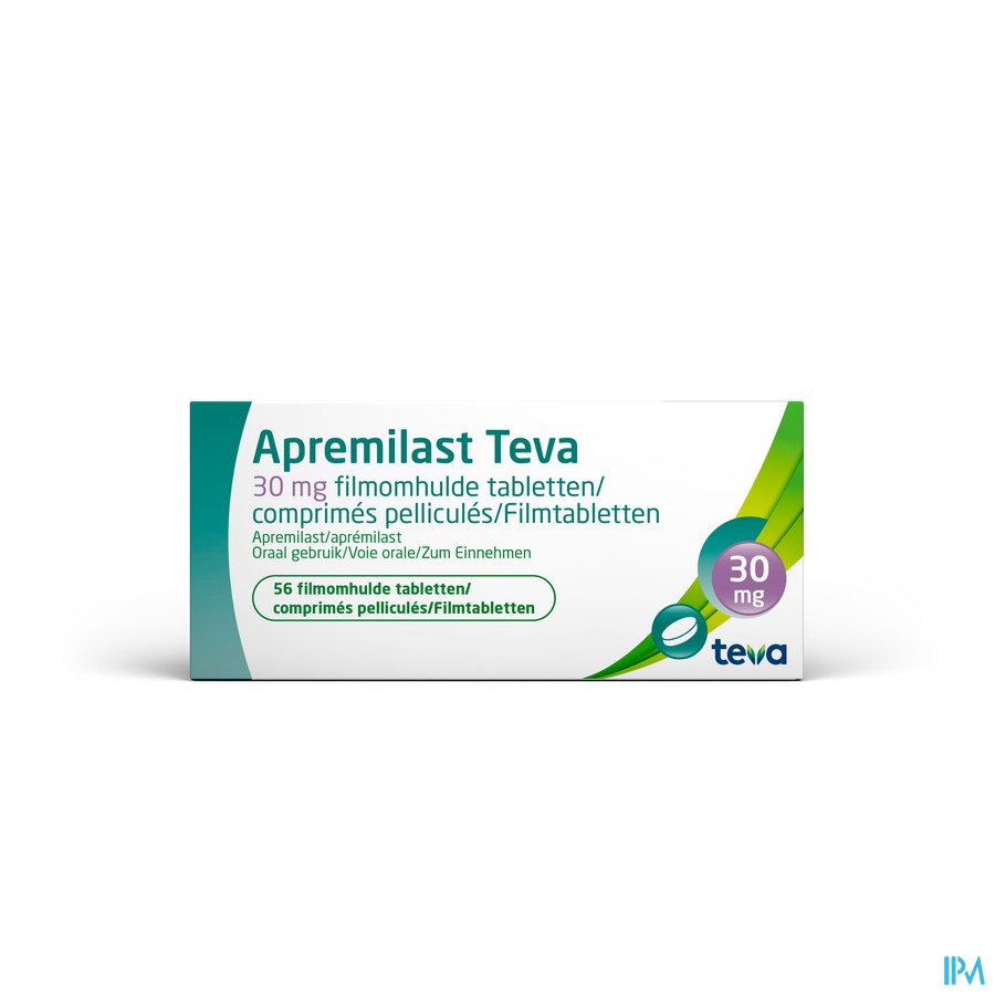 Apremilast Teva 30mg Filmomh Tabl 56