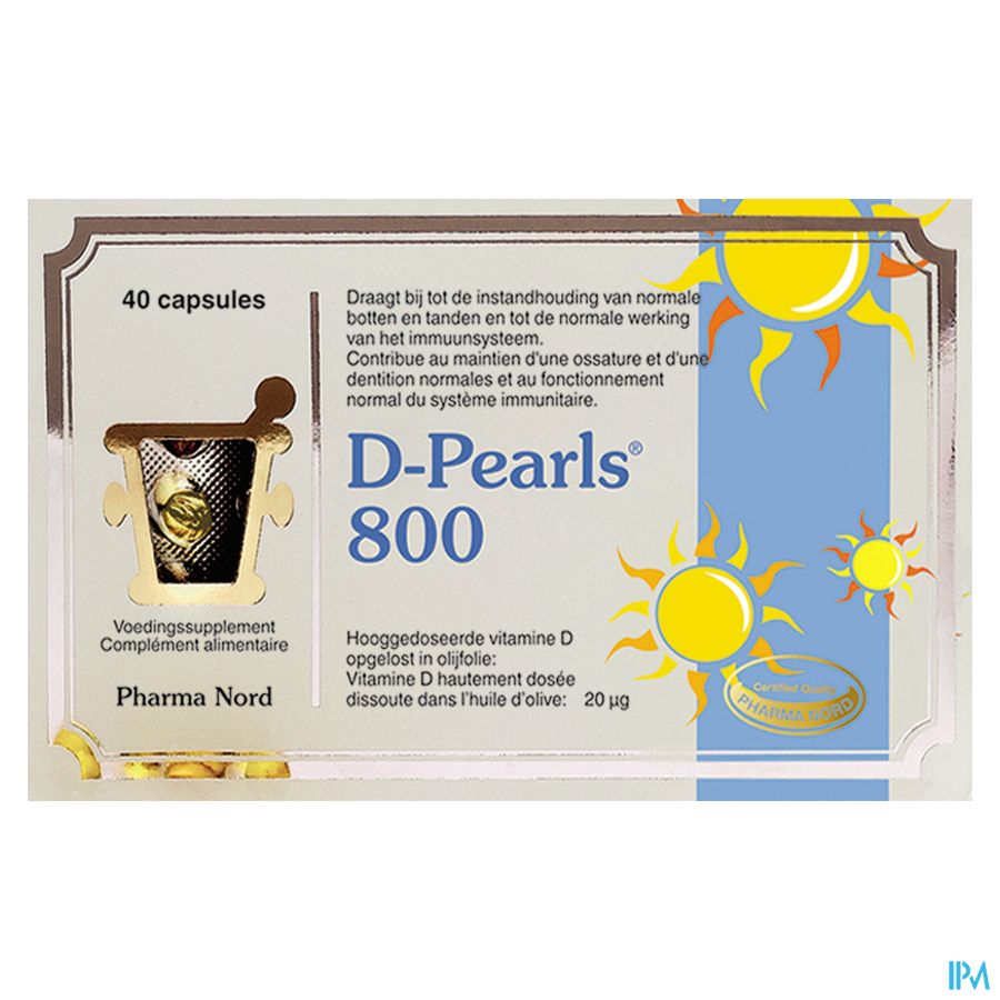 D-pearls 800 caps 40 D-pearls 800 caps 40