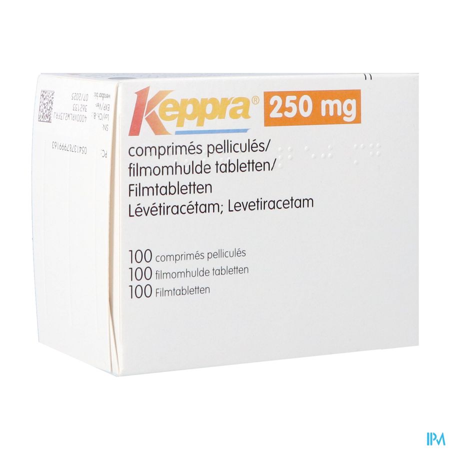 Keppra 250mg compr. pellic. (100) Keppra 250mg compr. pellic. (100)