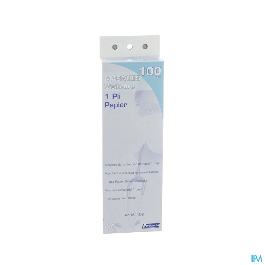 Masker Papier 1611102/h7511 At Med 100 S Masker Papier 1611102/h7511 At Med 100 S
