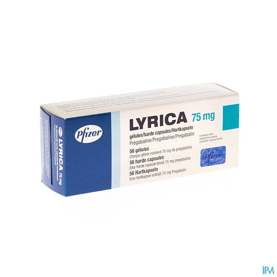 Lyrica 75mg Harde Caps 56 X 75mg