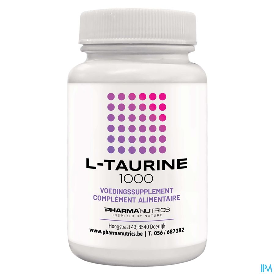 l Taurine 1000 Comp 60 Pharmanutrics 2