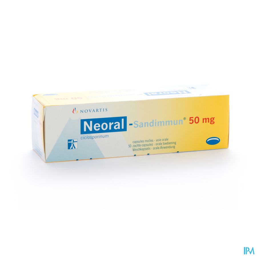 Neoral Sandimmun Caps 50x 50mg Neoral Sandimmun Caps 50x 50mg