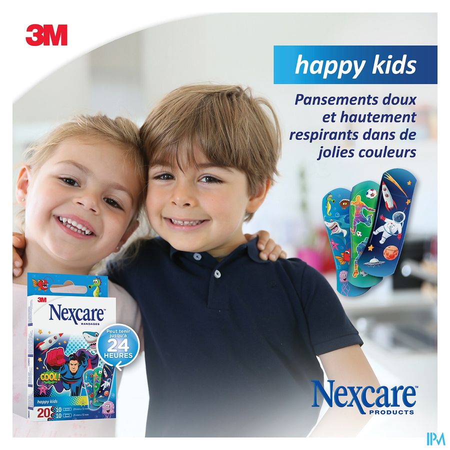 Nexcare Happy Kids Boys 20 5
