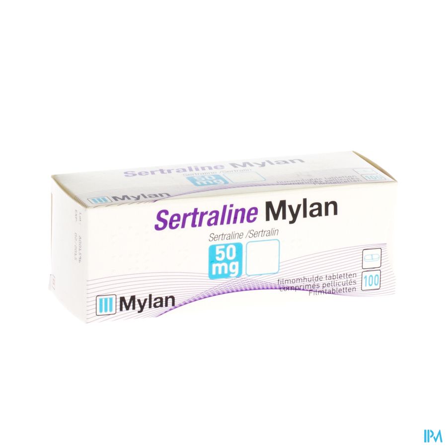Sertraline Viatris 50mg Tabl 100