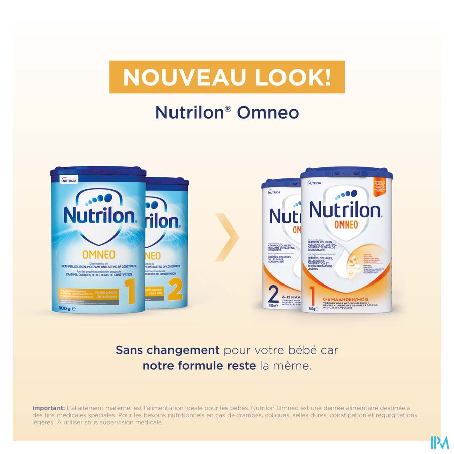 Nutrilon Omneo 1 Zuigelingenmelk Pdr 800g 9
