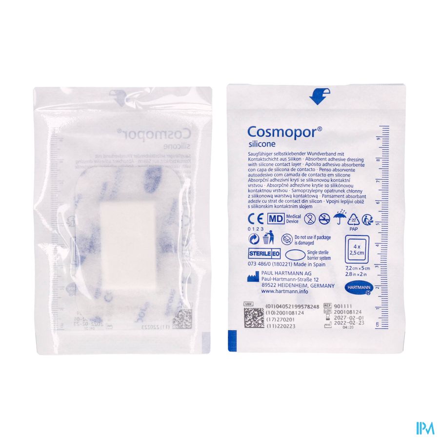 Cosmopor Silicone Selfcare 7,5x 5cm 5 1