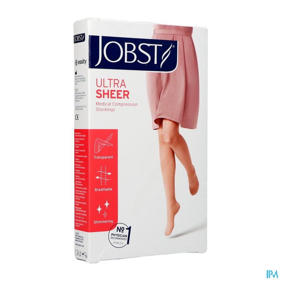 Jobst Ultrasheer Comf.k1 Kniekous Honey l