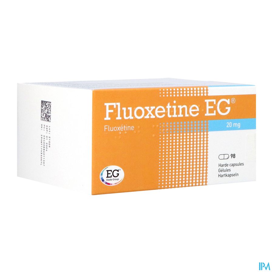 Fluoxetine Eg 20mg Pi Pharma Caps Hard 98x20mg Pip Fluoxetine Eg 20mg Pi Pharma Caps Hard 98x20mg Pip