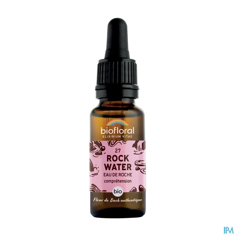 Biofloral Fleurs De Bach 27 Rock Water Bio 20ml Biofloral Fleurs De Bach 27 Rock Water Bio 20ml