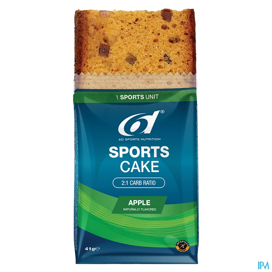6d Sixd Energy Cake Apple 44g 6d Sixd Energy Cake Apple 44g