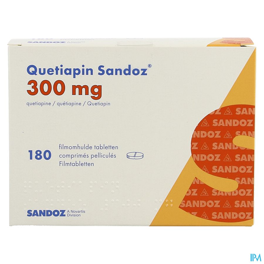 Quetiapin Sandoz Filmomh Tabl 180 X 300mg 2
