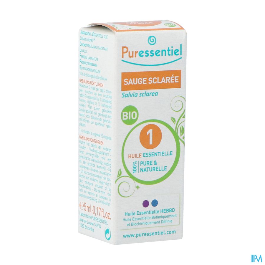 Puressentiel He Sauge Sclaree Bio Exp. 5ml Puressentiel He Sauge Sclaree Bio Exp. 5ml