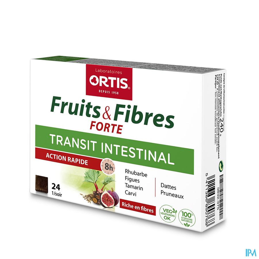 Ortis Fruits & Fibres Forte Cubes 24 Ortis Fruits & Fibres Forte Cubes 24
