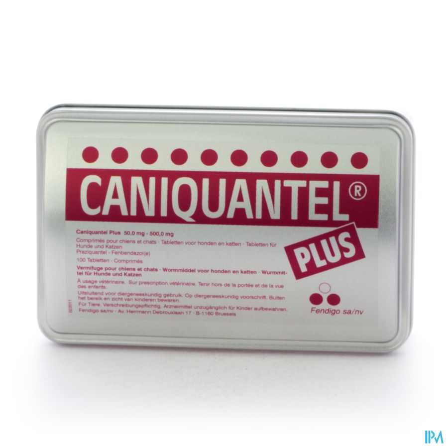 Caniquantel Plus Hond-kat Comp 100 Caniquantel Plus Hond-kat Comp 100