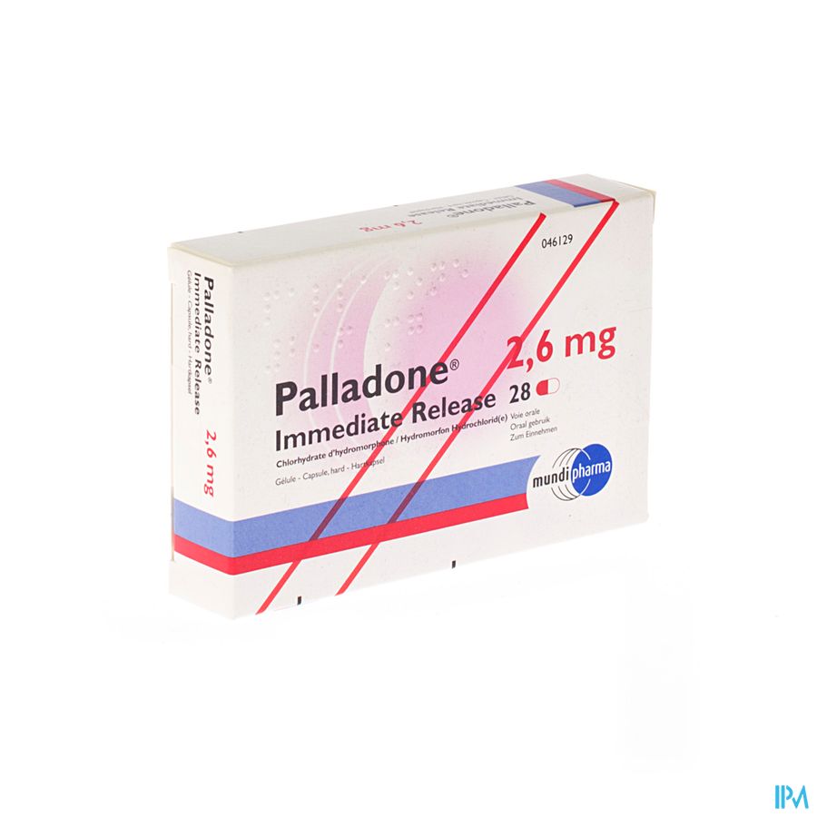 Palladone Immediate Relaese 2,6mg Caps 28x2,6mg Palladone Immediate Relaese 2,6mg Caps 28x2,6mg