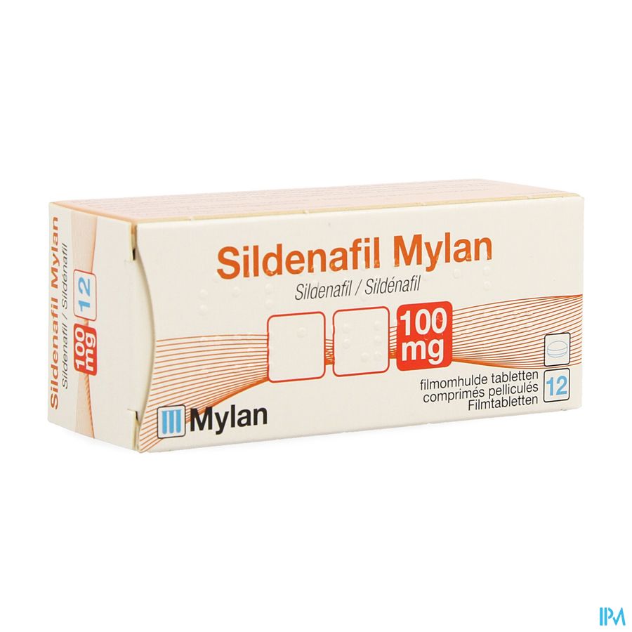 Sildenafil Viatris 100mg Comp Pell 12