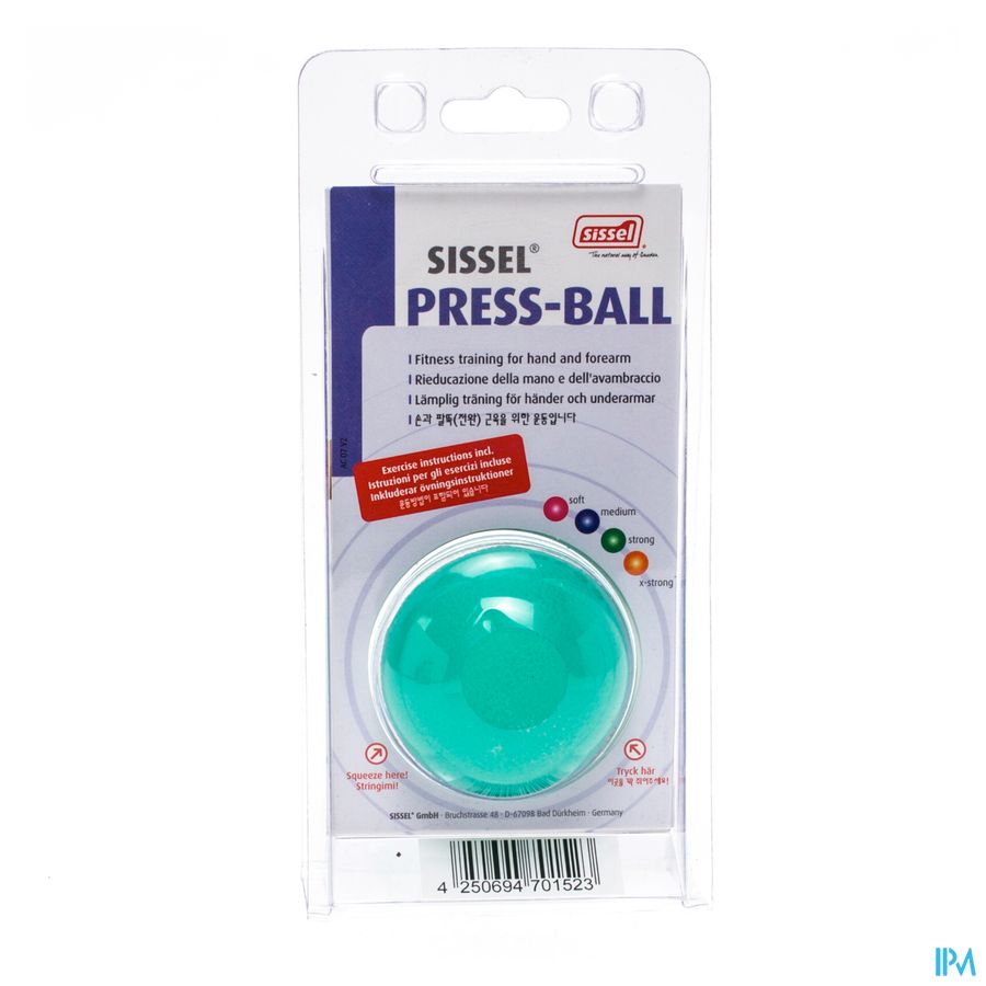 Sissel Press Ball Strong Groen Sissel Press Ball Strong Groen