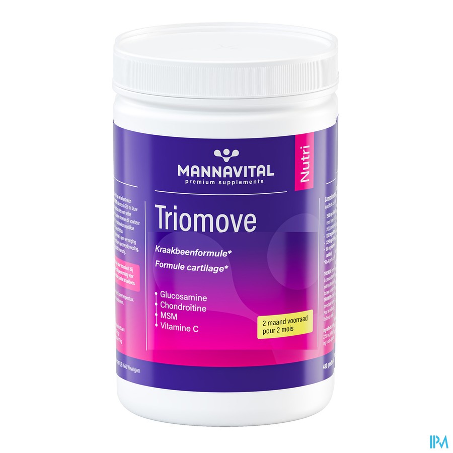 Mannavital Triomove Pdr 480g