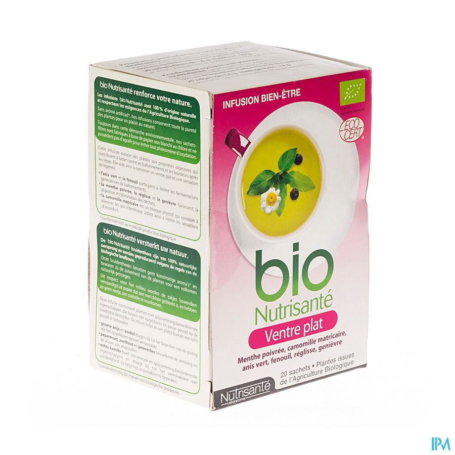 Infusion Bio Ventre Plat Sach 20 Infusion Bio Ventre Plat Sach 20