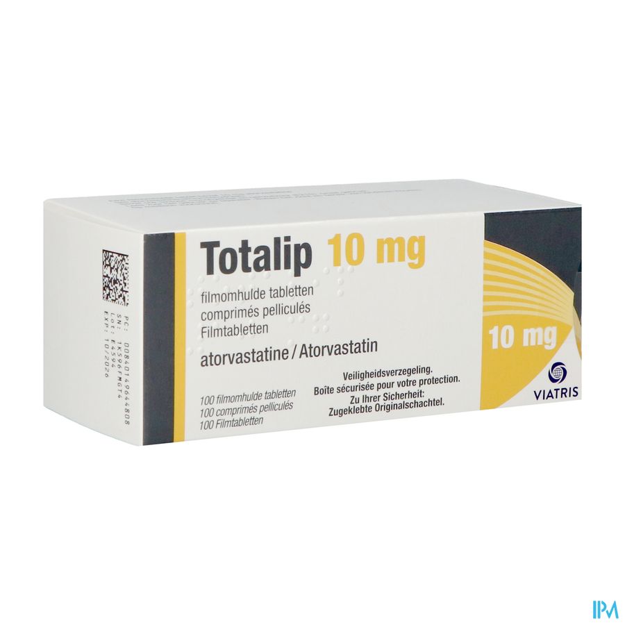 Totalip 10mg Filmomh Tabl 100 Totalip 10mg Filmomh Tabl 100