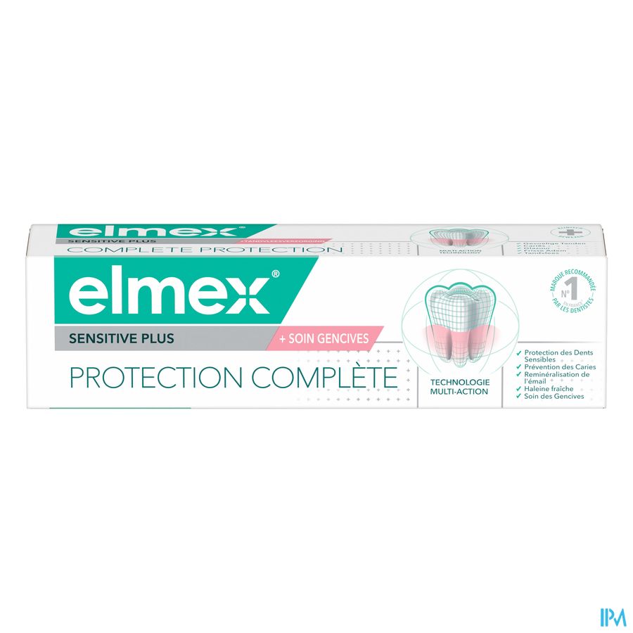 Elmex Sensitive Dentifrice Plus Soin Complet 75ml Elmex Sensitive Dentifrice Plus Soin Complet 75ml