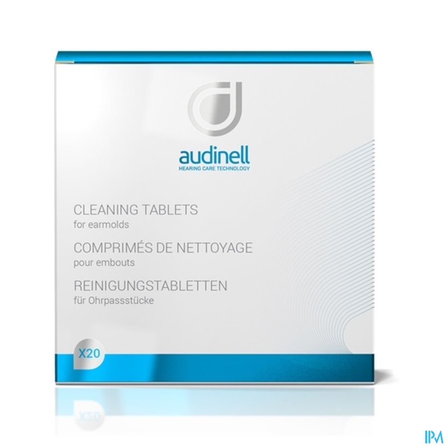 Audinell Reinigingstabletten Bruistabl 20 Audinell Reinigingstabletten Bruistabl 20