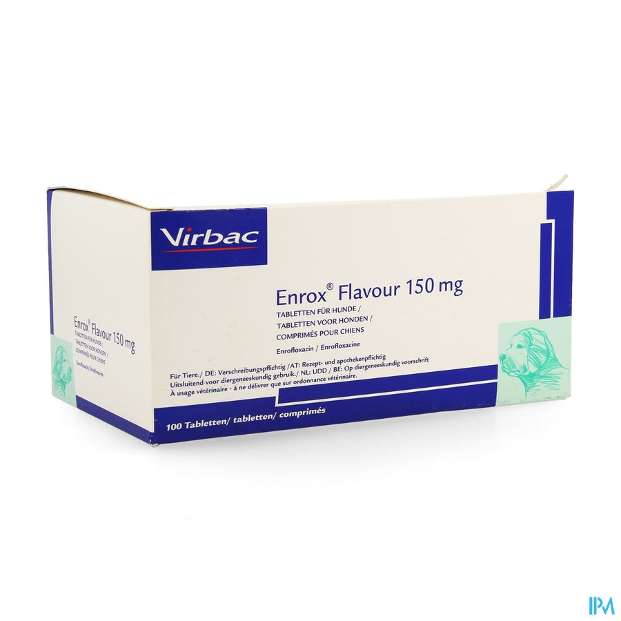 Enrox Flavour Comp 100 X 150mg Enrox Flavour Comp 100 X 150mg