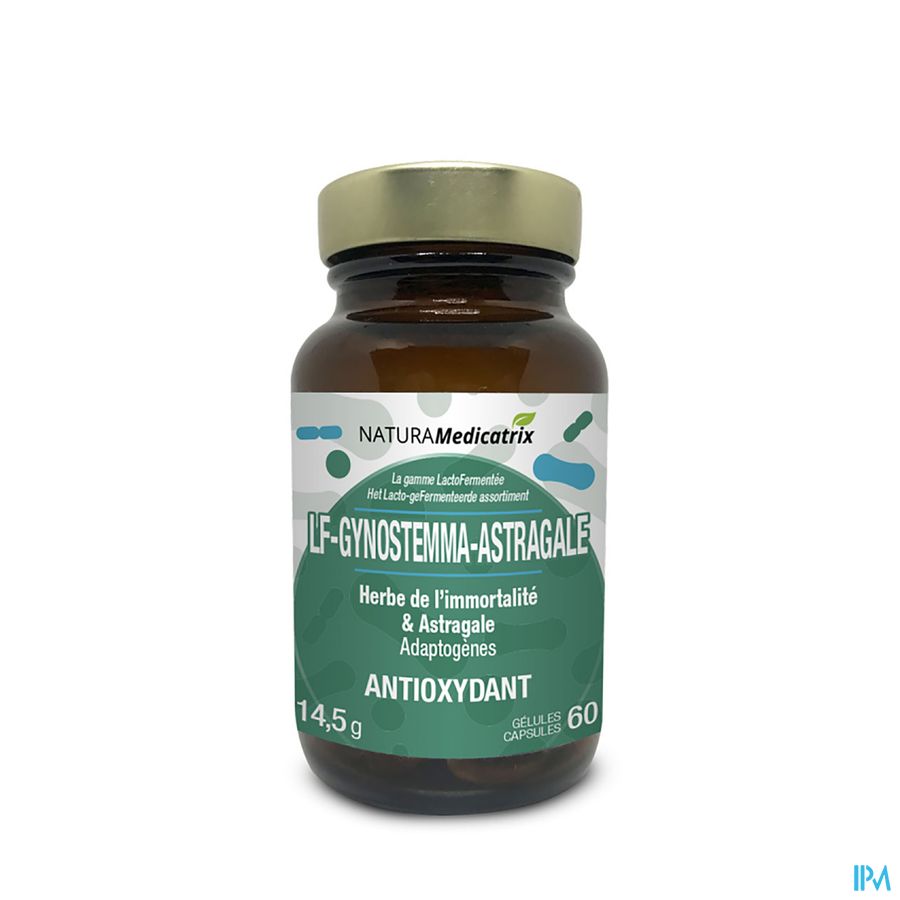 Lacto Fermentee Gynostemma Astragale Caps 60 1