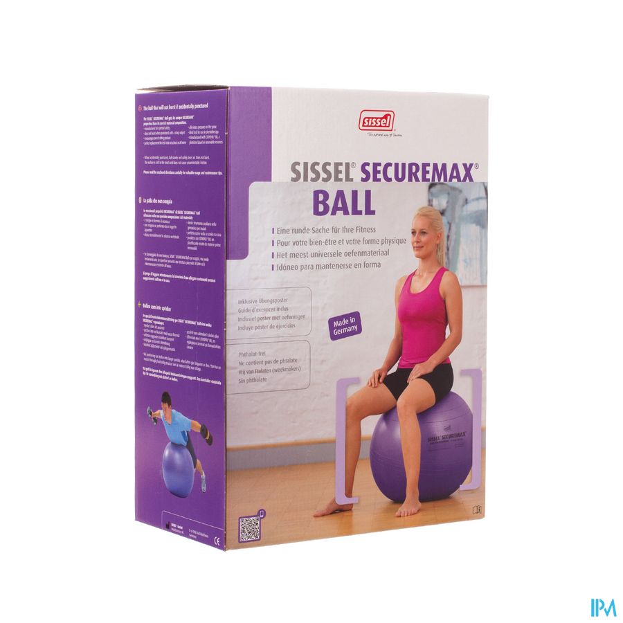 Sissel Ball Securemax Zitbal Diam.65cm Grijs Sissel Ball Securemax Zitbal Diam.65cm Grijs