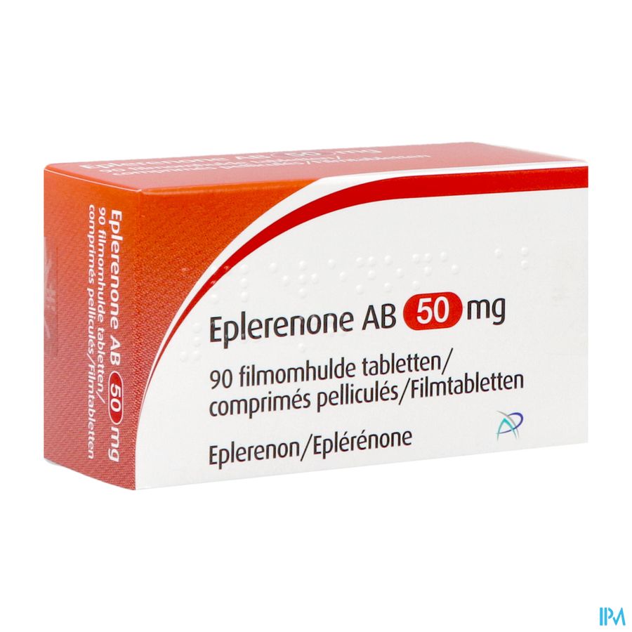 Eplerenone Ab 50mg Comp Pell 90 Eplerenone Ab 50mg Comp Pell 90